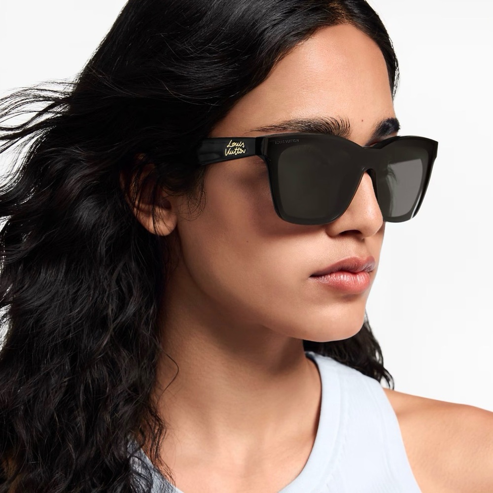 Louis Vuitton script square sunglasses - image 2